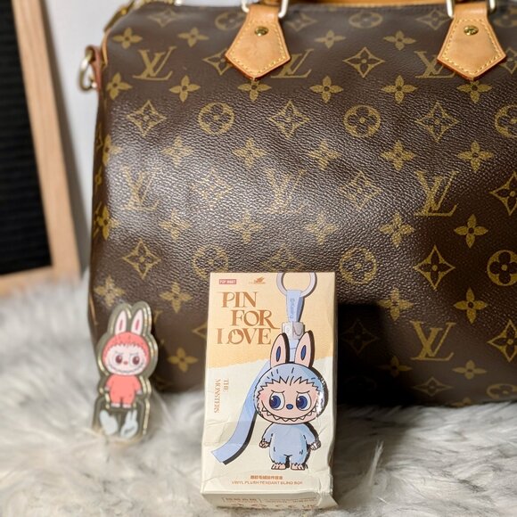 THE MONSTERS Pin for Love Vinyl Plush – Secret Edition Heart Labubu - Picture 5 of 8